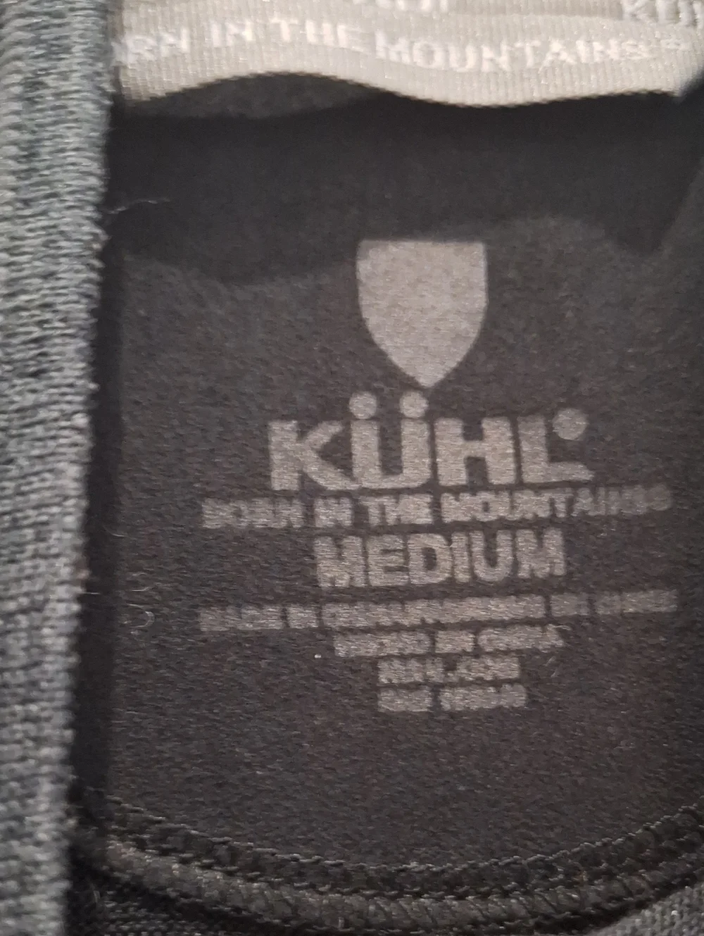 Kuhl Men's Half-Zip Performance Sweater - Charcoal Gray
